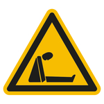 Warnzeichen "Warnung vor Erstickungsgefahr" praxisbew&auml;hrt Kunststoff SL 200 mm