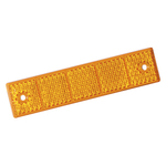 R&uuml;ckstrahler f&uuml;r Einfahrten und Geb&auml;ude, orange 180 x 40 mm