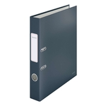 LEITZ 1062 Qualitäts-Ordner Cosy Soft-Touch - A4, schmal, grau matt