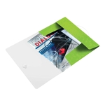 Leitz 4599 Eckspannermappe WOW - A4, PP, grün metallic