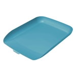 LEITZ 5358 Briefkorb Cosy - A4, Polystyrol, blau matt
