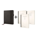 CONCEPTUM Business Organiser Conceptum flex Set A4, Kunstleder, schwarz