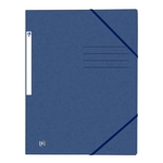 OXFORD Eckspannermappe TOPFILE+ - A4, Rückenschild, Karton, dunkelbau