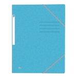 OXFORD Eckspannermappe TOPFILE+ - A4, Rückenschild, Karton, hellblau