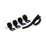 Durable Klett-Kabelbinder mit Schlaufe CAVOLINE® GRIP TIE - 1 x 20 cm, 5 Stück, schwarz