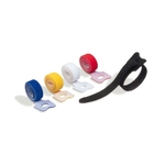 Durable Klett-Kabelbinder mit Schlaufe CAVOLINE® GRIP TIE - 1 x 20 cm, 5 Stück, sortiert