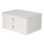 HAN SMART-BOX ALLISON Schubladenbox - stapelbar, 2 Laden, snow white/snow white