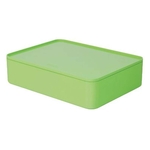 HAN SMART-ORGANIZER ALLISON Utensilienbox mit Innenschale und Deckel - snow white/lime green