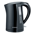 SEVERIN Wasserkocher - 1,5 Liter, schwarz