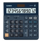 Casio® DH-12ET Solar-Tischrechner DH-12ER - Solar-/Batteriebetrieb, 12stellig, LC-Display, schwarz