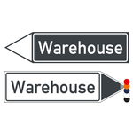 Wegweiser Pfeil Warehouse