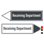 Wegweiser Pfeil Receiving Department