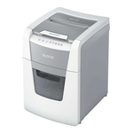LEITZ Aktenvernichter IQ Autofeed Small Office 100 - Partikelschnitt, P-4, weiß