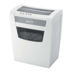 LEITZ Aktenvernichter IQ Office S P4 - Partikelschnitt, 12 Blatt, weiß