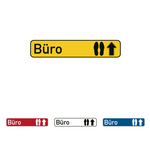 Bodenmarkierung Wegweiser Büro in verschiedenen Ausführungen