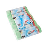 PAPSTAR Müllbeutel mit Zugband - 30 L, HDPE, grün, 5x 25 Stück