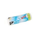PAPSTAR Müllbeutel mit Tragegriffen - 60 L, HDPE, transparent, 15 Stück