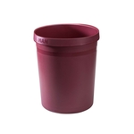 HAN Papierkorb GRIP KARMA - 18 L, rund, Recyclingmaterial, öko-rot