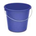 NÖLLE Eimer - Plastik, rund, 5 Liter, blau