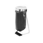 HAILO ProfiLine MSS Design XXXL - 120 L, silber, Stahl-Rohgestell mit Klappdeckel