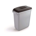 DURABLE Abfallbehälter DURABIN 60L + Deckel - grau/schwarz