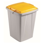 DURABLE Abfallsammler Set DURABIN 90 - grau/gelb