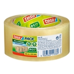 TESA Verpackungsklebeband Bio&Strong - 50 mm x 66 m, transparent