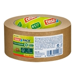 TESA Verpackungsklebeband Paper Standard - 50 mm x 50 m, braun
