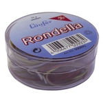 LÄUFER RONDELLA Gummiringe in der Dose - Ø65mm, 25g,  rot