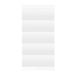 FALKEN Beschriftungsschild für UniReg - 60 x 20 mm  100 Stück  weiß