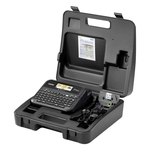 BROTHER Beschriftungsgerät P-touch D610BT - Farbdisplay und USB-/Bluetooth-Schnittstelle  Hartschalenkoffer  schwarz