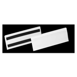 DURABLE Etikettentasche HARD COVER - 1/2 A5 quer, transparent, magnetisch, 10 Stück