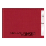 VELOCOLOR Ausweishülle Document Safe® VELOCOLOR® - 90 x 63 mm, PP, rot