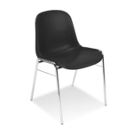NOWY STYL Besucherstuhl BETA K02, schwarz