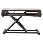 FELLOWES Sitz-Steh Workstation Corsivo, höhenverstellbar, schwarz