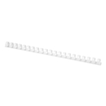 Q-CONNECT Spiralbinderücken Plastik - A4, 16 mm/145 Blatt, weiß, 50 Stück