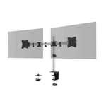 DURABLE Monitor Halterung SELECT für 2 Monitore, Tischbefestigung