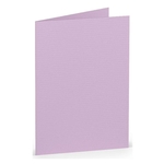 RÖSSLER Briefkarte Paperado - A7, 220 g/qm, doppelt, hoch, orchidee gerippt