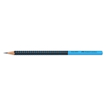 FABER CASTELL Bleistift Grip 2001 HB Two Tone, schwarz/blau