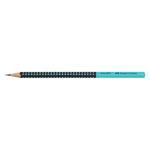 FABER CASTELL Bleistift Grip 2001 HB Two Tone, schwarz/türkis