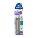 PELIKAN griffix® Bleistift - B, Dreipunktgriff, 2 Stück
