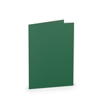 RÖSSLER Briefkarte Paperado - B6, 220 g/qm, doppelt, hoch, tannengrün gerippt