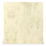 RÖSSLER Briefkarte Paperado - DL, 220 g/qm, doppelt, hoch, planliegend, chamois marmora