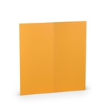 RÖSSLER Briefkarte Paperado - DL, 220 g/qm, doppelt, hoch, planliegend, ocker gerippt