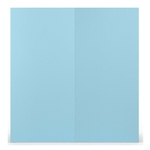 RÖSSLER Briefkarte Paperado - DL, 220 g/qm, doppelt, hoch, planliegend, aqua gerippt