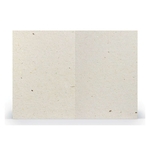 RÖSSLER Briefkarte Paperado - A6, 240 g/qm, doppelt, hoch, planliegend, terra vanilla