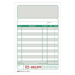 RNK Kassenblock - zweifarbig - oben geheftet, 2 x 50 Blatt, 96 x 167 mm, nummeriert