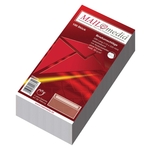 MAILMEDIA Briefhülle - DL, weiß, haftklebend, Innendruck, 80 g/qm, 100 Stück