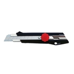 ECOBRA Cutter Profi - 18 mm Klinge, schwarz/rot