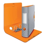 LEITZ 1116 Qualitäts-Ordner Urban Chic - PP, A4, breit, dunkelgrau